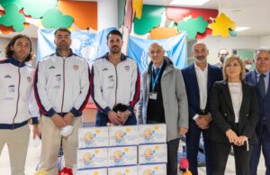 Il Cagliari Calcio e Unicef hanno consegnato i “regali sospesi” ai bambini