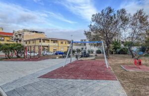 Pirri, riqualificata l’area verde di via Cuoco