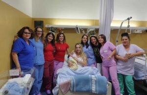 Benvenuta Melissa: è la prima nata al Santissima Trinità