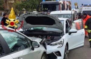 Siamanna, scontro frontale tra auto: un uomo in codice rosso