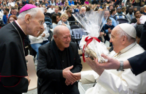 Il coro polifonico di Cabras ha incontrato Papa Francesco in Vaticano