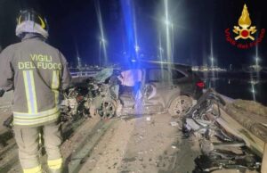 Quartu, terribile schianto in viale Colombo: tre auto coinvolte