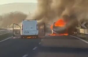 Strada chiusa e lunghe code sulla 131 dopo la rapina