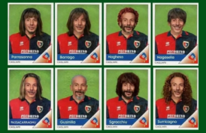 Napoli-Cagliari, la Gialappa’s presenta la formazione rossoblù sui social