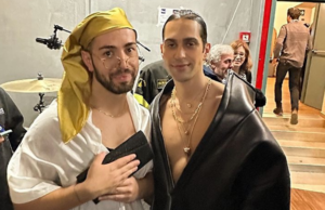 Dany Cabras incontra Mahmood a Sanremo: “Mi sono stradivertito”