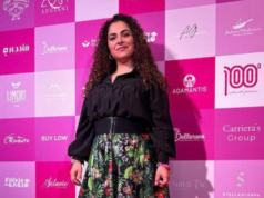 Gli abiti di Maria Elena Pes a Sanremo: “Emozione impagabile”