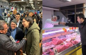 Salvini e Schlein, in via Quirra tra strette di mano e contestazioni