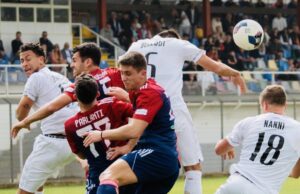 Olbia, così la D è più vicina: vince il Sestri Levante per 2-1