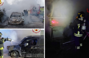 Notte di fuoco ad Alghero, Ozieri e Cagliari