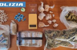 In casa un market della droga: due arresti a Cagliari