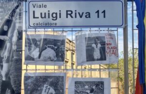 Viale Luigi Riva 11, calciatore: omaggio al Mito in viale Bonaria