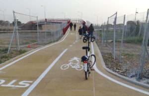 Apre il ponte ciclopedonale di Su Siccu: i ciclisti esultano