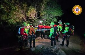 S’infortuna a Piscina Irgas: escursionista recuperata nella notte