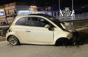 Brutto incidente sull’Asse Mediano, ragazza vola fuori dall’auto: è grave