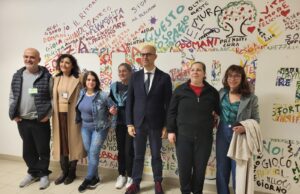 Carcere di Uta, inaugurato un nuovo murale per l’8 marzo