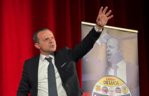 Europee 2024, Cateno De Luca: “Sardegna tradita da potere romano”