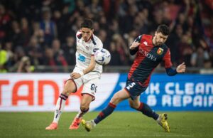 Tracollo Cagliari, il Genoa lo travolge per 3-0