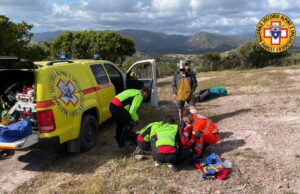 Escursionista infortunata a Gonnesa: intervento del Soccorso Alpino