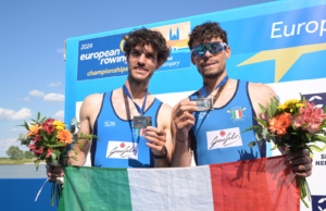 Europei di canottaggio, Stefano Oppo conquista la medaglia d’argento