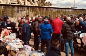 Pasquetta alla Unipol Domus: tavoli “aperti” coi tifosi