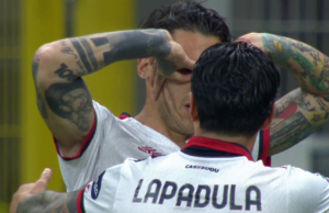 L’Inter trema, il Cagliari luccica e rischia di vincere: 2-2 a San Siro