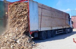Fiamme al Porto Canale, incendio su un camion di legna: scongiurato il peggio