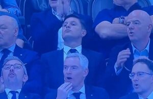 “Infantino interista”: ironie social dopo la partita col Cagliari