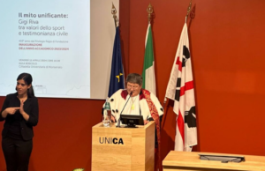 Ateneo di Cagliari, omaggio a Riva per nuovo anno accademico