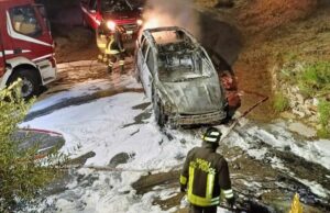 Ancora incendi in Gallura, auto in fiamme a Olbia e Buddusò