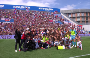 Giulini emozionato: “Grazie a Gigi Riva, la salvezza è per lui”