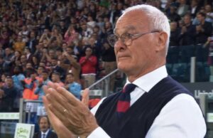 Ranieri in lacrime: il tributo da brividi dei tifosi rossoblù
