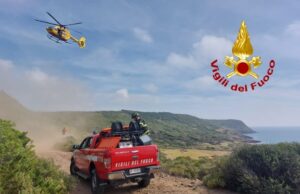Tresnuraghes, centauro fuori strada: soccorso dai Vigili del Fuoco