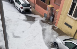 Nord Sardegna colpito dal maltempo: forti piogge e grandinate