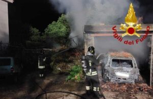 Tadasuni, bruciate due auto nella notte