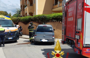 Alghero, brutto incidente tra auto e moto: quattro feriti in ospedale