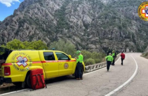 Scivola e si fa male durante escursione: veneto salvato a Burcei