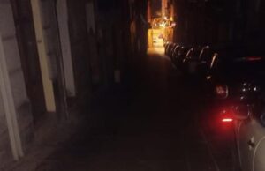 Cagliari, il quartiere Marina resta al buio: la rabbia dei residenti