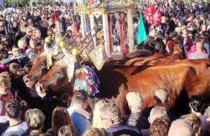 Capoterra, un paese in festa accoglie Sant’Efisio a Su Loi