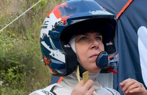 Rally Sardegna, Alessandra Todde felice: copilota per un giorno