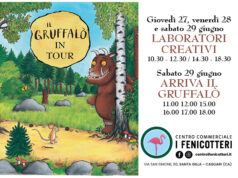 I Gruffalò in tour nei Centri Commerciali I Fenicotteri – Santa Gilla e Olbia Mare