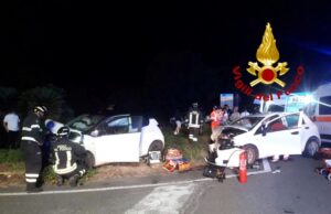 Scontro tra due auto a San Vero Milis: quattro giovani coinvolte