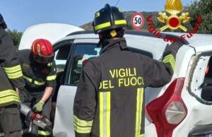 Birori, tamponamento a catena: 3 auto coinvolte e 5 feriti