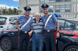 Anziano di 101 anni si perde a Cagliari: aiutato dai carabinieri