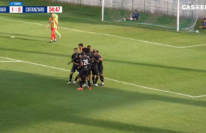 Cagliari, riscatto con il Catanzaro: gol di Lapadula e Pavoletti