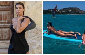 Fine delle vacanze per Canalis: “Ciao Sardegna, e grazie Alghero”