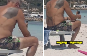 Sotterra sigaretta in spiaggia a Porto Ottiolu: rabbia sui social