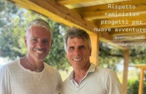 Esposito e Zola di nuovo insieme dopo vent’anni, lo scatto social è pura nostalgia