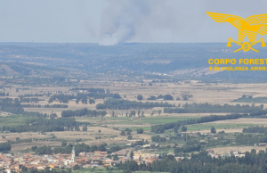 In Sardegna 19 incendi in un giorno: in azione 4 Canadair, uno da Roma