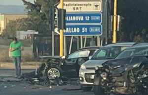 Ennesimo frontale sulla 554: due feriti, uno è in codice rosso