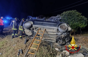 Brutto incidente a Marritza: auto fuori strada, una donna in ospedale